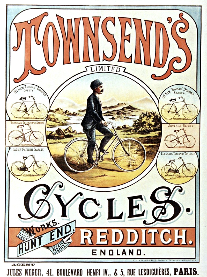 Illustration for article titled 29 Wonderful Bike Ads From the Golden Age Of Cycling